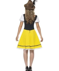 Smiffys Oktoberfest Costume Female Yellow And Green 8 Smiffys Oktoberfest Costume Female Yellow And Green