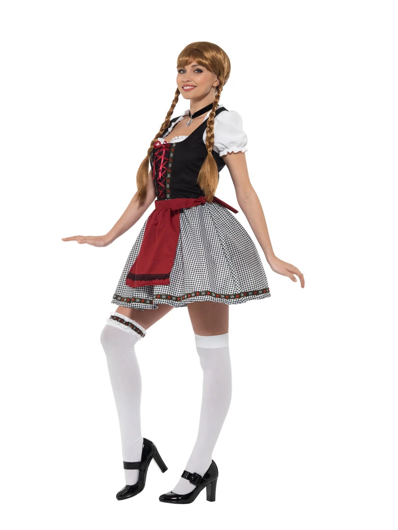Smiffy's Flirty Fraulein Oktoberfest Bavarian Beer Girl Costume Womens 4 Smiffy's Flirty Fraulein Oktoberfest Bavarian Beer Girl Costume Womens