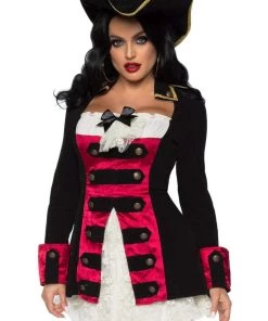 Disguises Pirate Wench Captain Womens Costume Hire