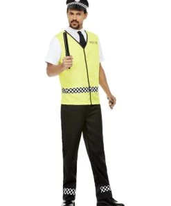 Smiffy's Police Officer Adult Uniform Costume