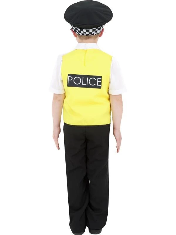 Smiffy's Kids Police Uniform Costume For Boys 4 Smiffy's Kids Police Uniform Costume For Boys