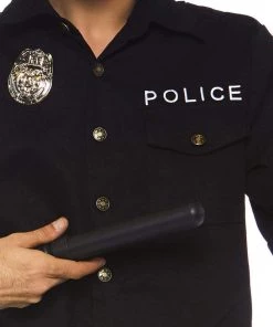 Leg Avenue Mens Policeman LA Cop Men's Hire Costume 8 Leg Avenue Mens Policeman LA Cop Men's Hire Costume