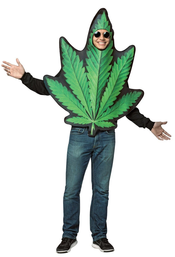 Tomfoolery Womens Pot Leaf Costume 3 Tomfoolery Womens Pot Leaf Costume