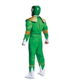 Disguise Power Rangers Mighty Morphin Green Ranger Adult Costume