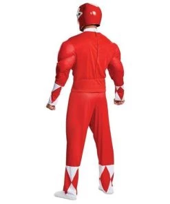 Disguise Power Rangers Mighty Morphin Red Ranger Adult Costume