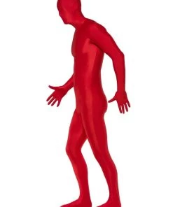 Smiffys Mens Red Second Skin Suit