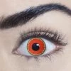 Interalia Womens Red Vampire Eyes Halloween Contact Lenses 1 Day Single Use