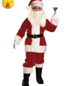 Rubies Santa Claus Plus Deluxe Children's Christmas Costume