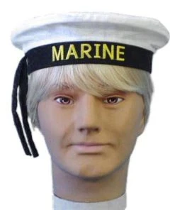Carnival Products Sailor Hat Marine Navy Costume Accessory