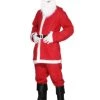Smiffy's Santa Claus Disposable Adult Christmas Costume Mens