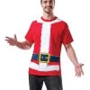 Rubie's Santa Novelty Christmas T-Shirt Womens