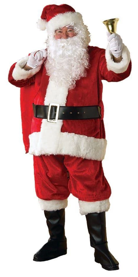 Rubie's Santa Suit Regency Premier Plush Adult Costume 3 Rubie's Santa Suit Regency Premier Plush Adult Costume