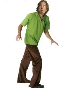 Rubie's Mens Shaggy Scooby Doo Gang Adult Costume