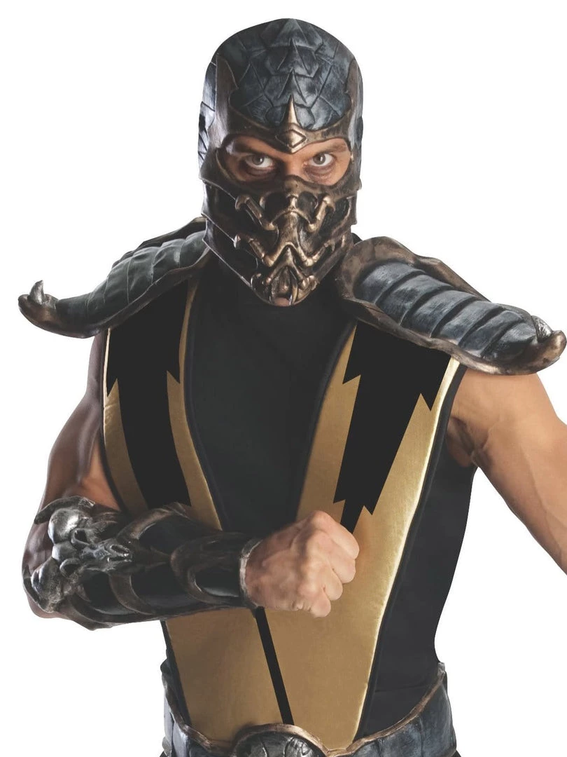 Rubies Scorpion Mortal Kombat Costume 4 Rubies Scorpion Mortal Kombat Costume