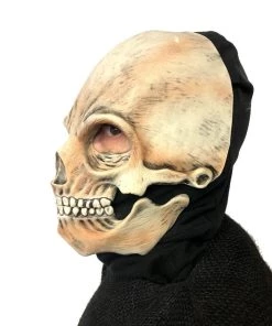 Zagone Skeleton Head Latex Face Mask With Moving Mouth