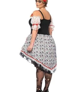 Leg Avenue Womens Sugar Skull Senorita Women's Mexican Plus Size Costume 9 Leg Avenue Womens Sugar Skull Senorita Women's Mexican Plus Size Costume
