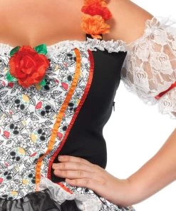 Leg Avenue Womens Sugar Skull Senorita Women's Mexican Plus Size Costume 10 Leg Avenue Womens Sugar Skull Senorita Women's Mexican Plus Size Costume