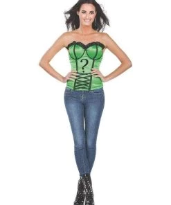 Rubies Womens The Riddler Corset Women's Adult Costume