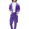 Smiffy's Prince The Purple Prince Of 80s Pop Music Men's Costume
