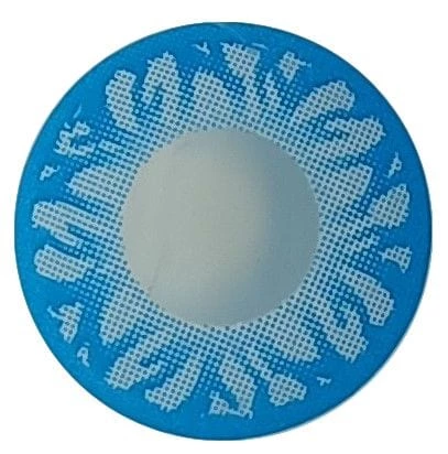 ColourVue Underworld Blue Coloured Contact Lenses 6 ColourVue Underworld Blue Coloured Contact Lenses