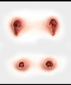 Tinsley Transfers Vampire Bites Halloween Costume Makeup Horror 3D FX Transfers