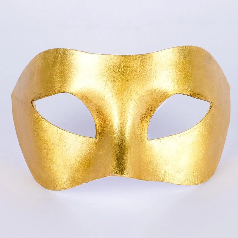 Carta Alta Piana Venetian Masquerade Mask Gold Handmade Italian Eye-mask 3 Carta Alta Piana Venetian Masquerade Mask Gold Handmade Italian Eye-mask