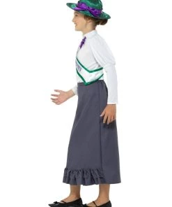 Smiffys Victorian Suffragette Girls Costume Womens