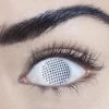 Interalia White Mesh 1 Day Halloween Contact Lenses
