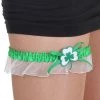 Tomfoolery Irish Shamrock St.Patrick's Garter Costume Accessory Womens