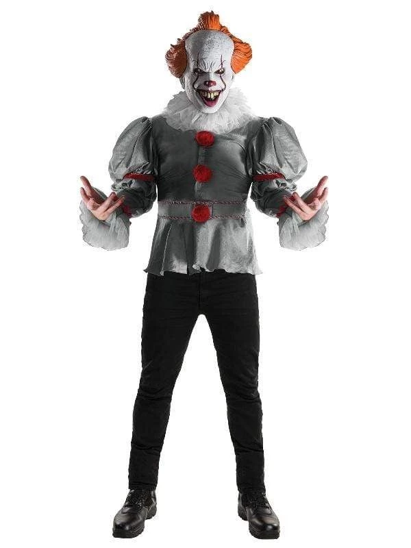 Rubie's Pennywise It Deluxe Adult Costume Mens 3 Rubie's Pennywise It Deluxe Adult Costume Mens