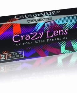 ColourVue Lightning Blue Coloured Contact Lenses