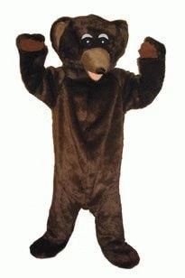 Disguises Womens Bear Brown Adult Mascot Hire Costume 3 Disguises Womens Bear Brown Adult Mascot Hire Costume
