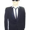 Disguises Music Movie Star Brothers Men's Hire Costume