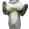 Disguises Bunny Grey Adult Mascot Hire Costume 1 Disguises Bunny Grey Adult Mascot Hire Costume