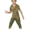 Smiffy's Robin Hood Boys Costume Peter Pan Fancy Dress Kids