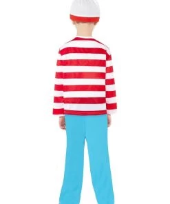 Smiffy's Where's Wally Boys Book Week Fancy Dress Costume
