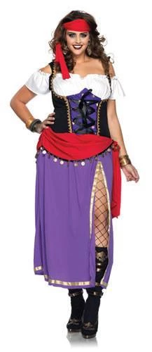 Disguises Hire Costumes Fortune Teller Womens Plus Hire Costume 3 Disguises Hire Costumes Fortune Teller Womens Plus Hire Costume