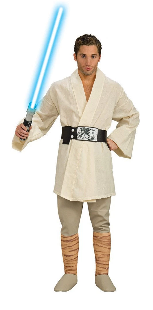 Rubie's Luke Skywalker Hire Costume Star Wars Fancy Dress 3 Rubie's Luke Skywalker Hire Costume Star Wars Fancy Dress