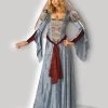 Disguises Medieval Fair Maiden Maid Marian Womens Hire Costume