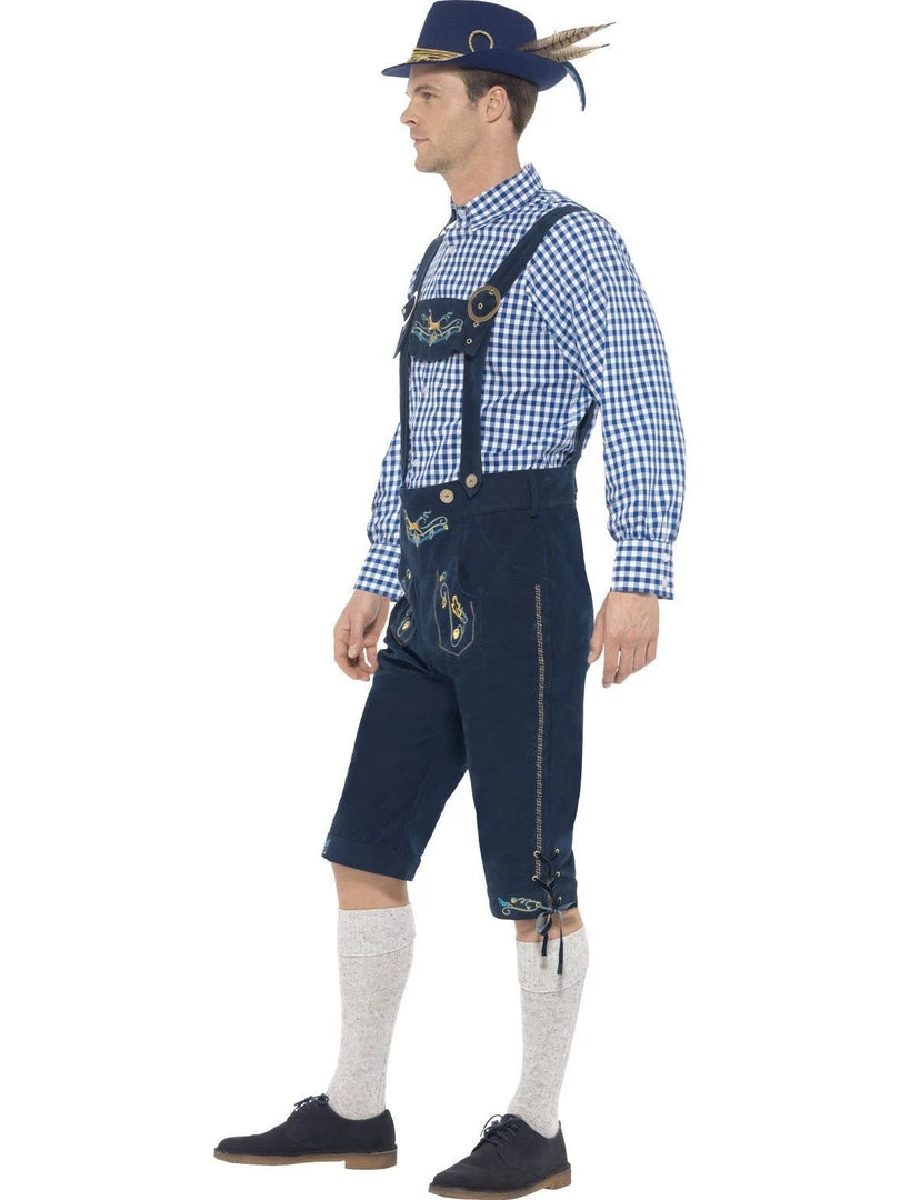 Smiffy's Rutger Oktoberfest Bavarian Lederhosen Costume Mens 4 Smiffy's Rutger Oktoberfest Bavarian Lederhosen Costume Mens