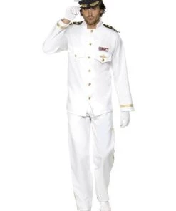 Smiffy's Mens Sailor Captain Deluxe Men's Costume