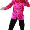 Interalia Rock-star Pink Jacket Costume 60s 70s Fancy Dress Outfit Buy Costumes