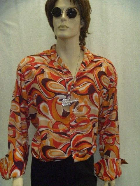Disguises Shirts 60s And 70s Mens Hire Costumes 4 Disguises Shirts 60s And 70s Mens Hire Costumes
