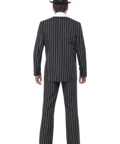 Smiffy's Mens Gangster Boss Vintage Costume Suit