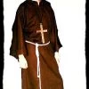Disguises Mens Monk Brown Costume For Hire