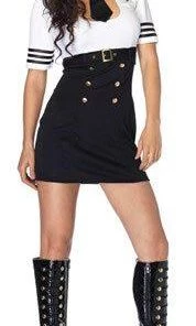 Disguises Pilot Captain Friendly Skies Womens Costume Hire