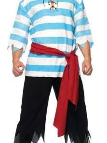 Disguises Pirate Smee Mens Costume Hire
