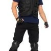 Leg Avenue Police SWAT Mens Costume For Hire 2 Leg Avenue Police SWAT Mens Costume For Hire