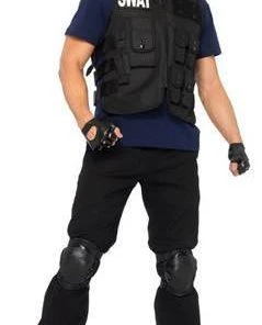 Leg Avenue Police SWAT Mens Costume For Hire