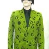 Disguises Riddler Men's Hire Costume Batman Fancy Dress
